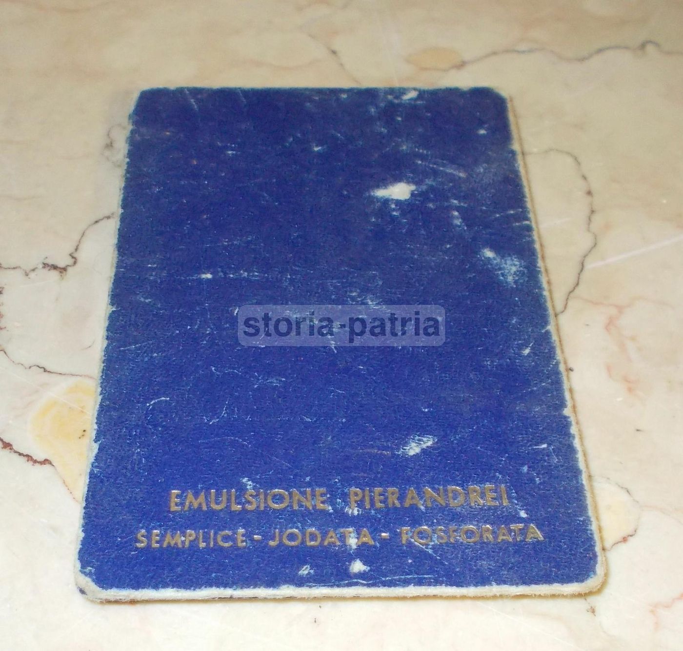 Astuccio Pubblicitario Farmaceutico Vintage Emulsione Pierandrei