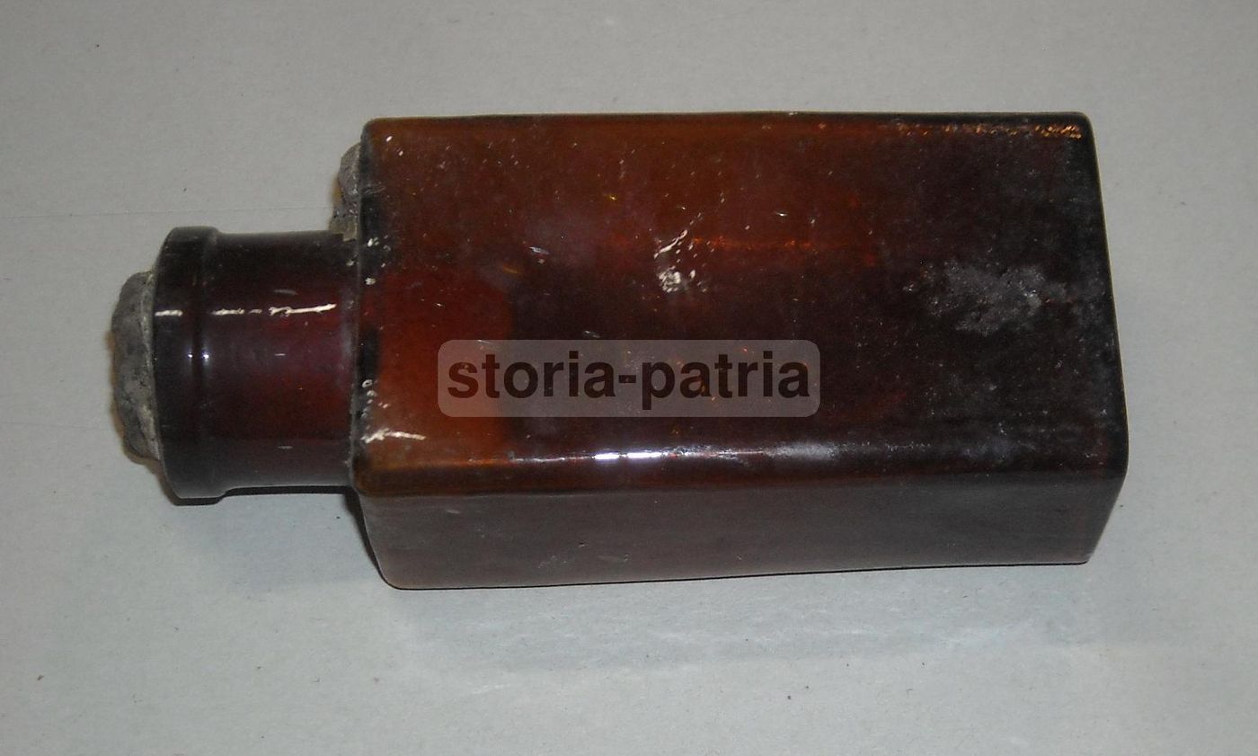 Bottiglietta Farmaceutica Antica Sali Olmitello L. Conte Napoli