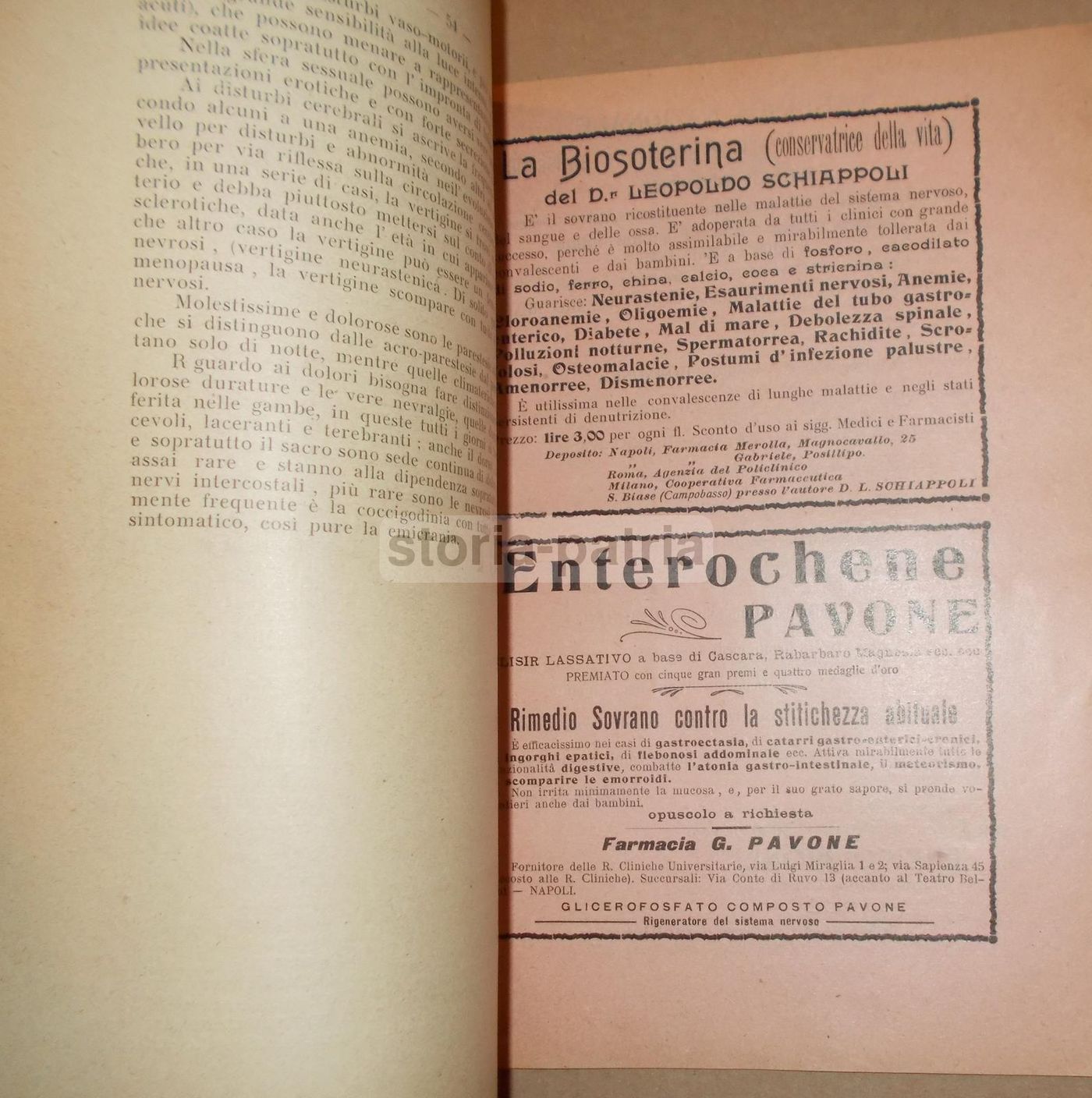La Fisicoterapia Moderna Napoli 1910 Rivista Medica De Lisio