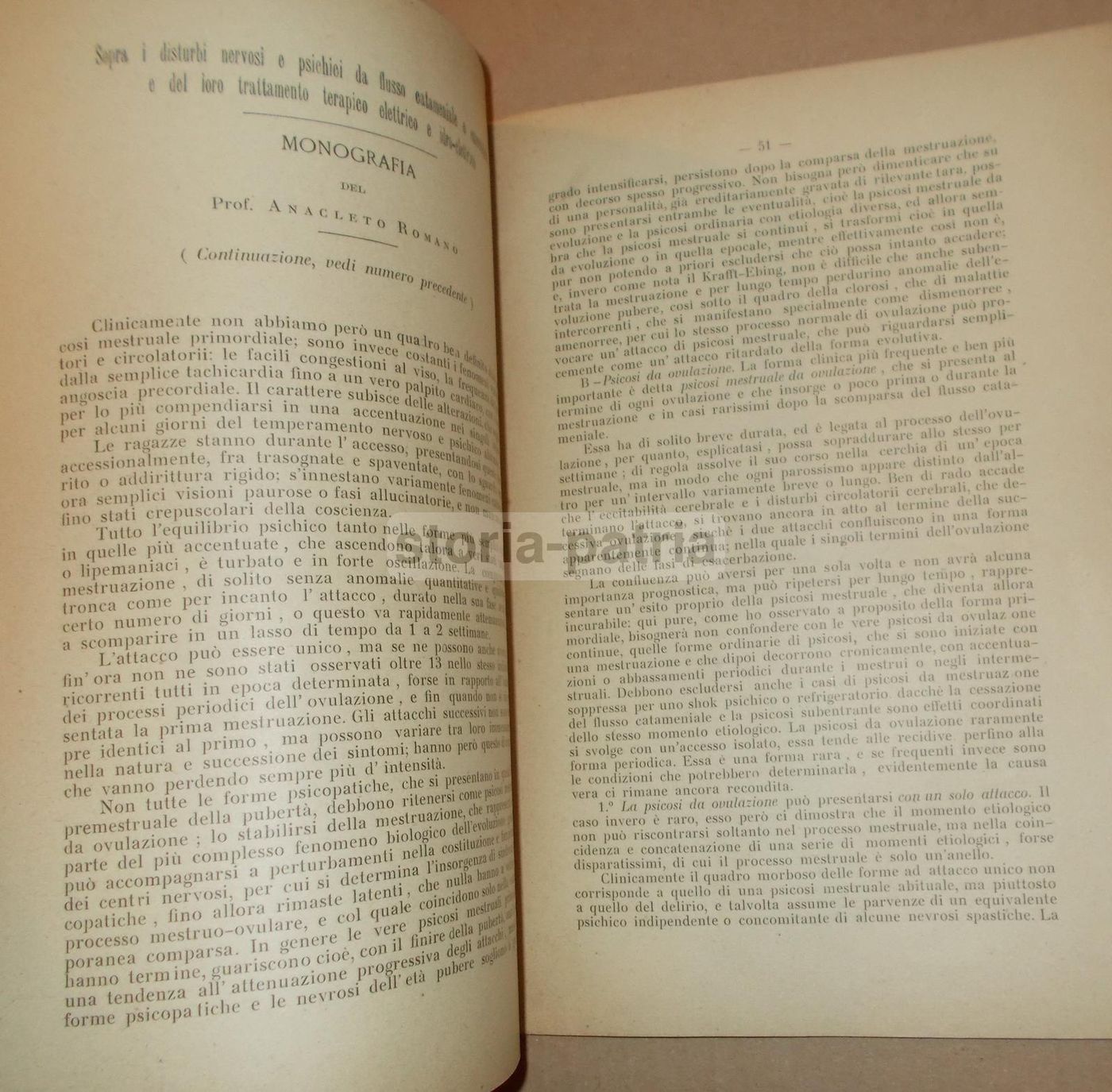 La Fisicoterapia Moderna Napoli 1910 Rivista Medica De Lisio