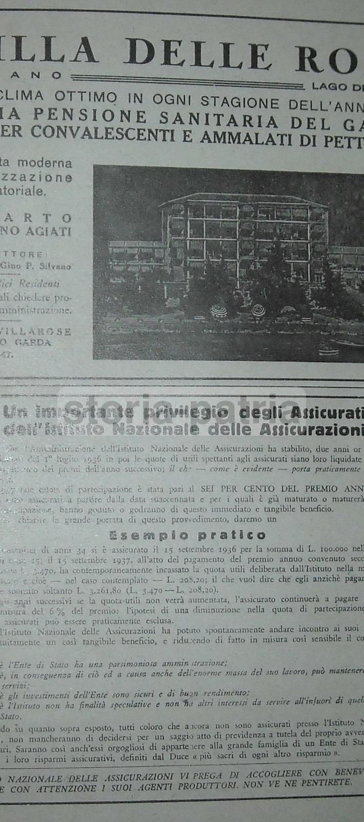 Pubblicità Rabarbaro Pierandrei 1938: Mito Di Prometeo E Farmacia