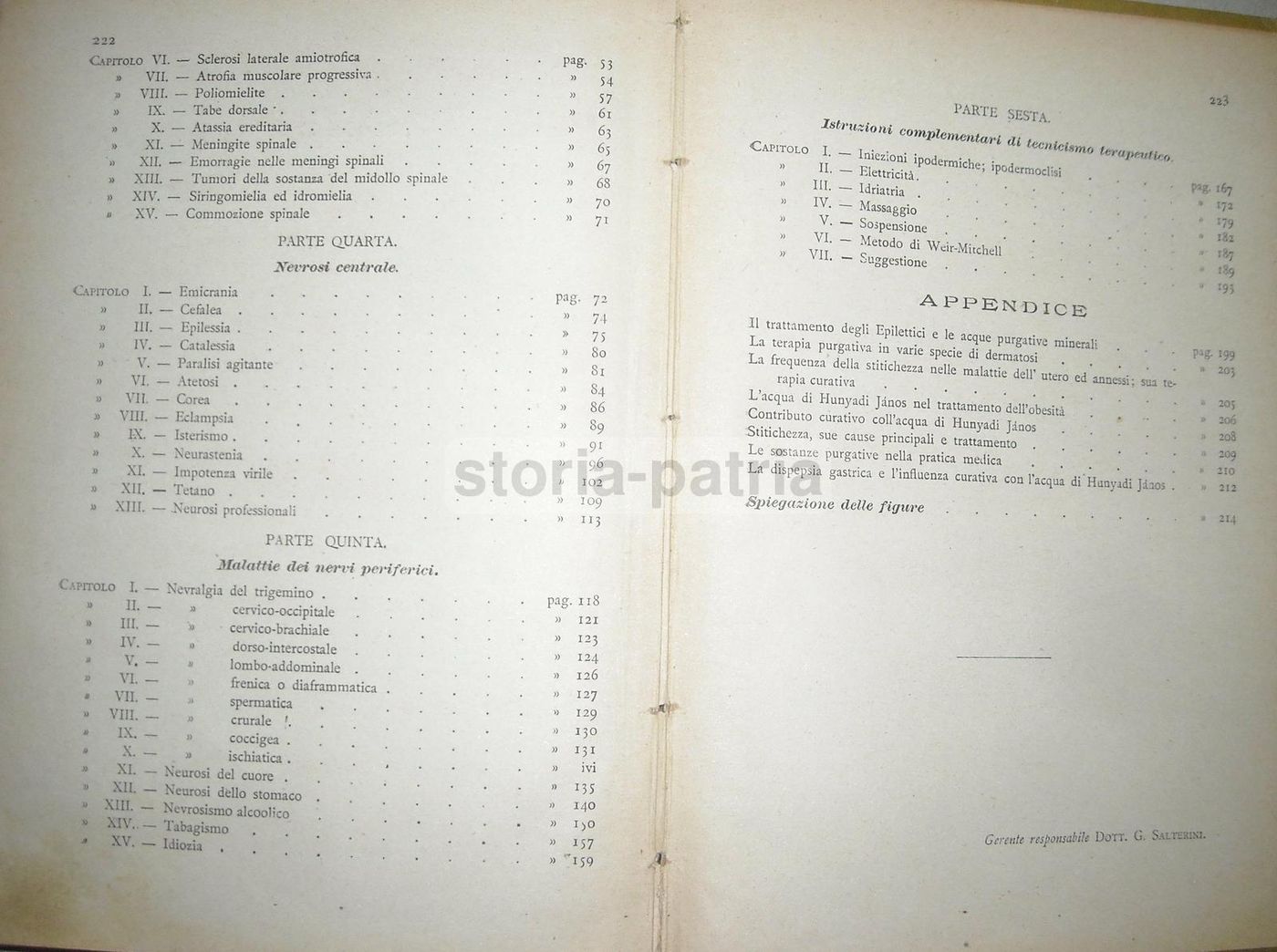 Il Progresso Terapeutico 1900: Neurologia E Farmacia Hunyadi Janos