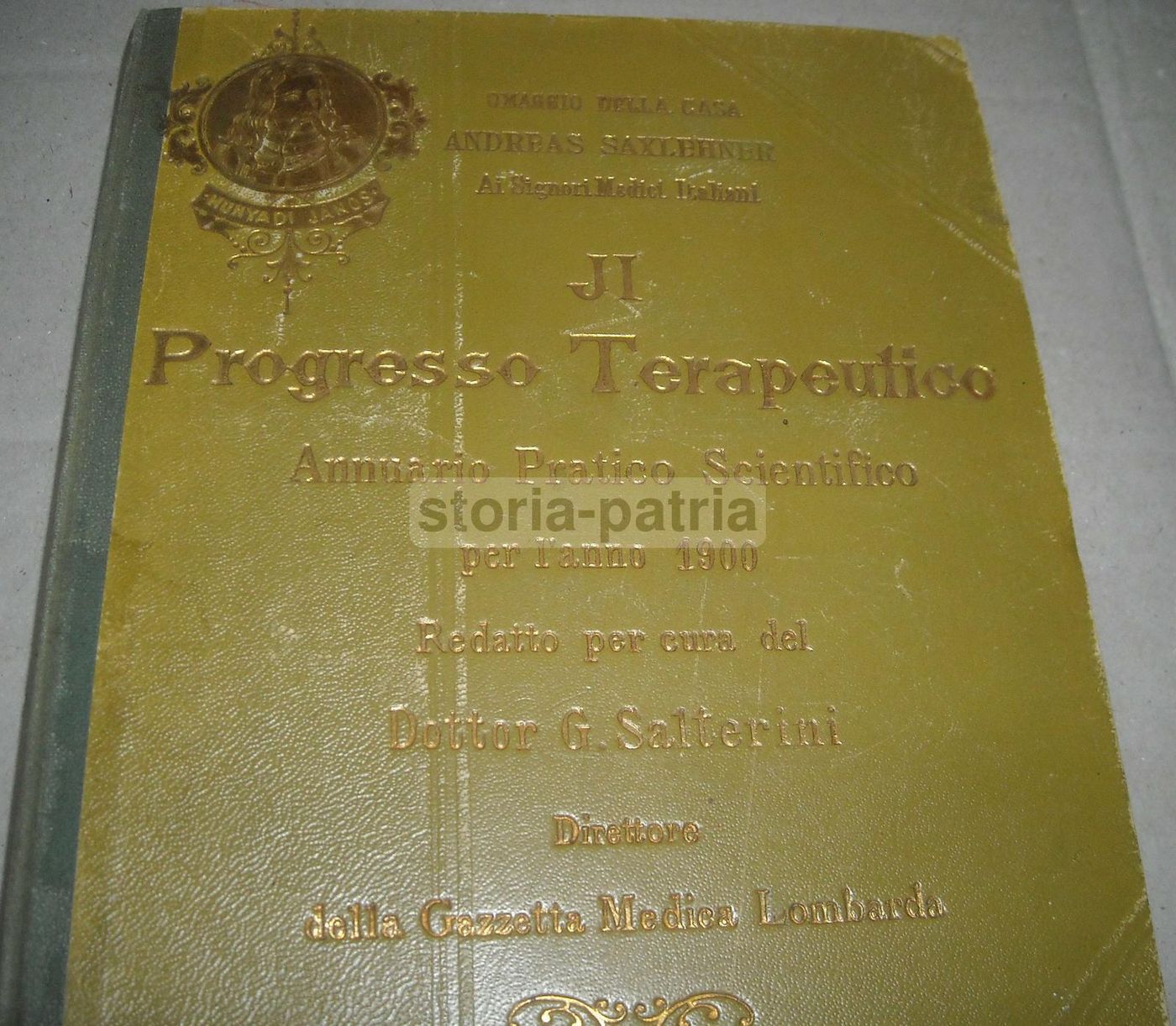Il Progresso Terapeutico 1900: Neurologia E Farmacia Hunyadi Janos
