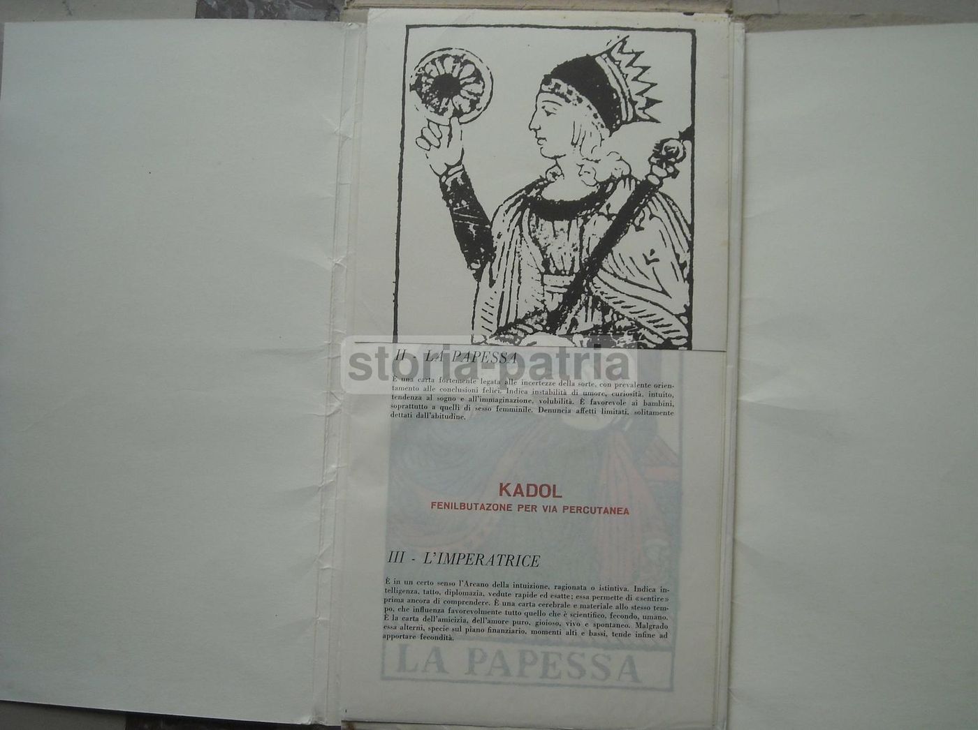 Tarocchi Pubblicitari Midy 1963: Carte Farmaceutiche Milano