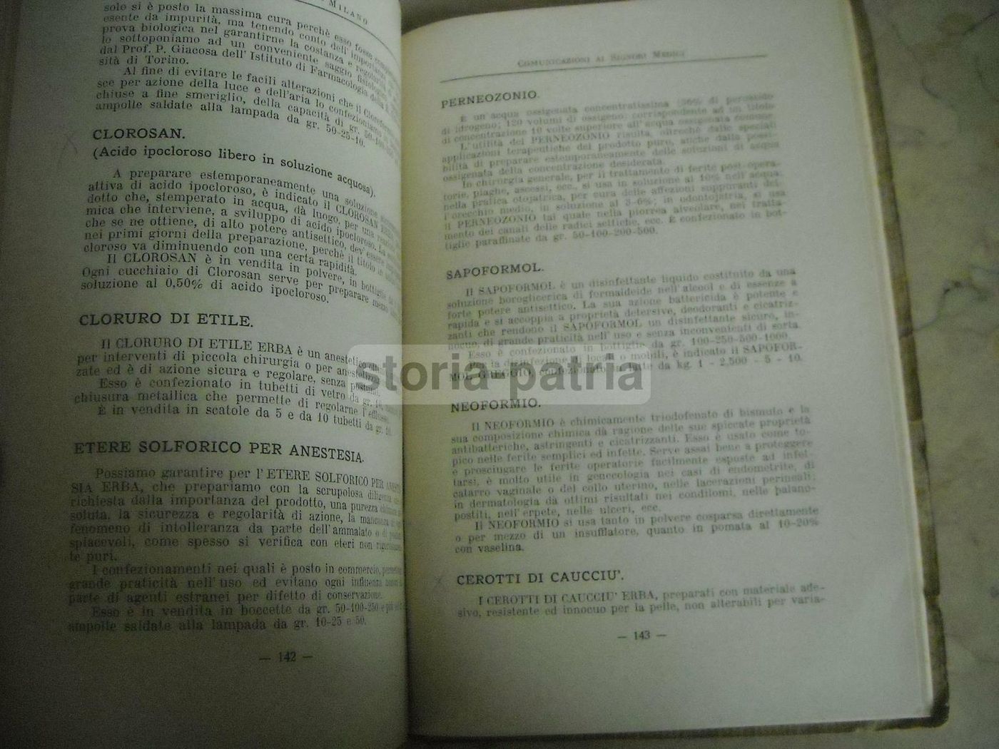 Comunicazioni Ai Medici Carlo Erba 1926 Milano Trasfusione Calcio