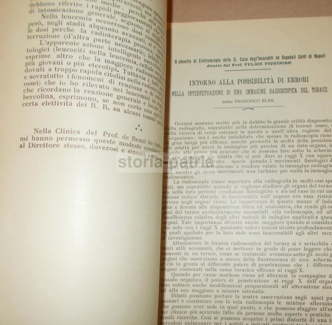 La Fisicoterapia Moderna (1910)   Napoli, Radiologia E Neurastenia