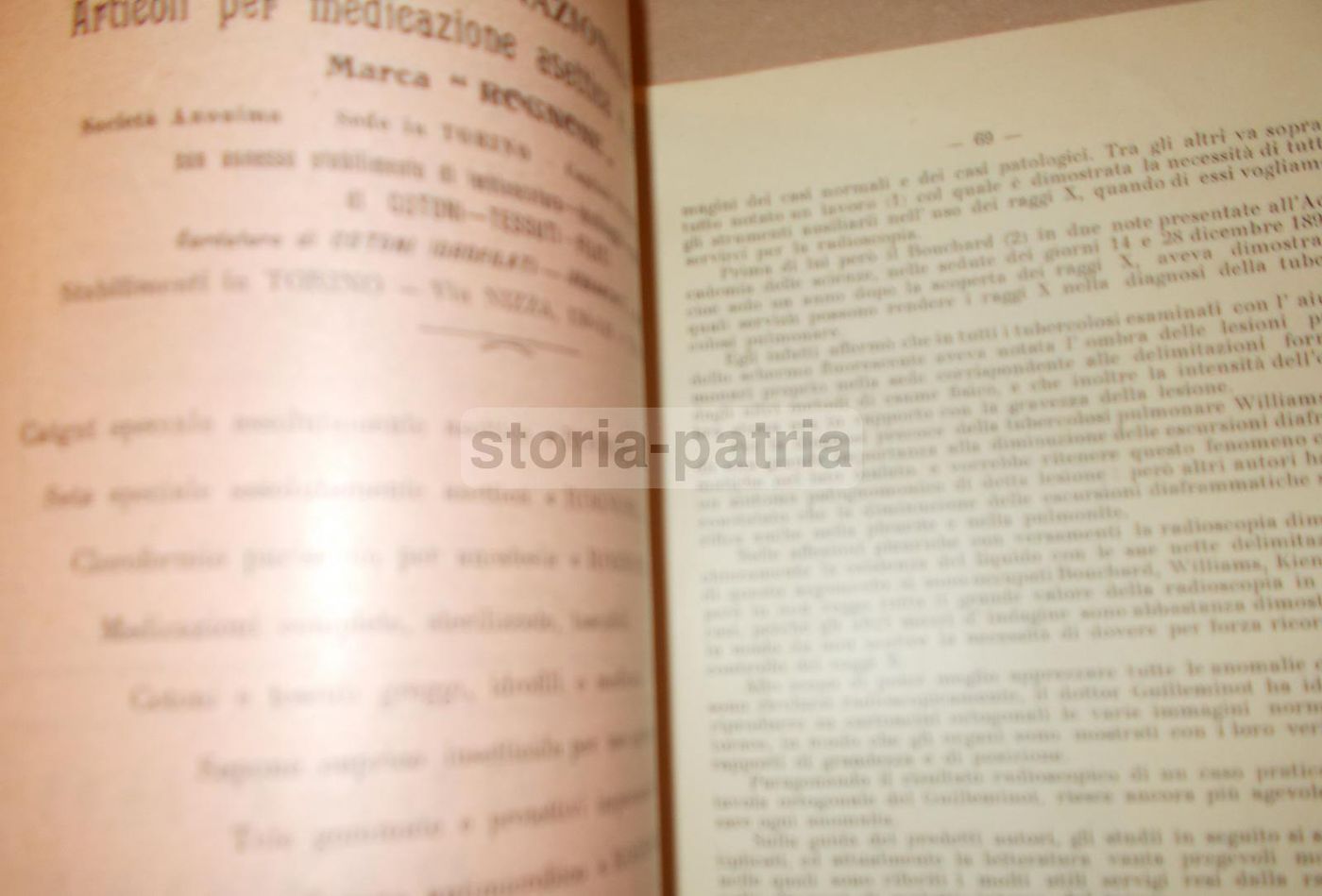 La Fisicoterapia Moderna (1910)   Napoli, Radiologia E Neurastenia