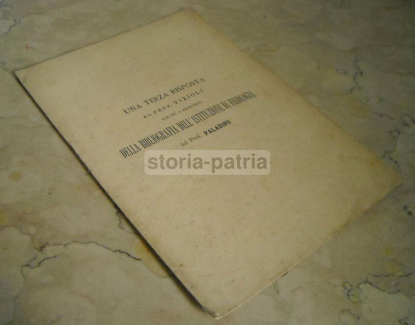 Paladino, Vizioli: Polemica Medica (Napoli, 1877)   Fisiologia E Morgagni