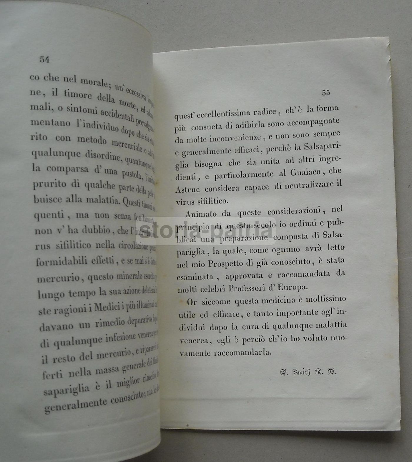 Smith, Malattie Veneree. Napoli, 1838. Russotti, Medicina, Sifilide.