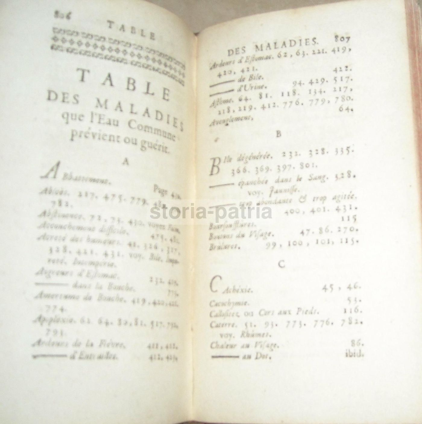 Le Virtù Medicinali Dell'Acqua Comune, Parigi 1730, Vol. II