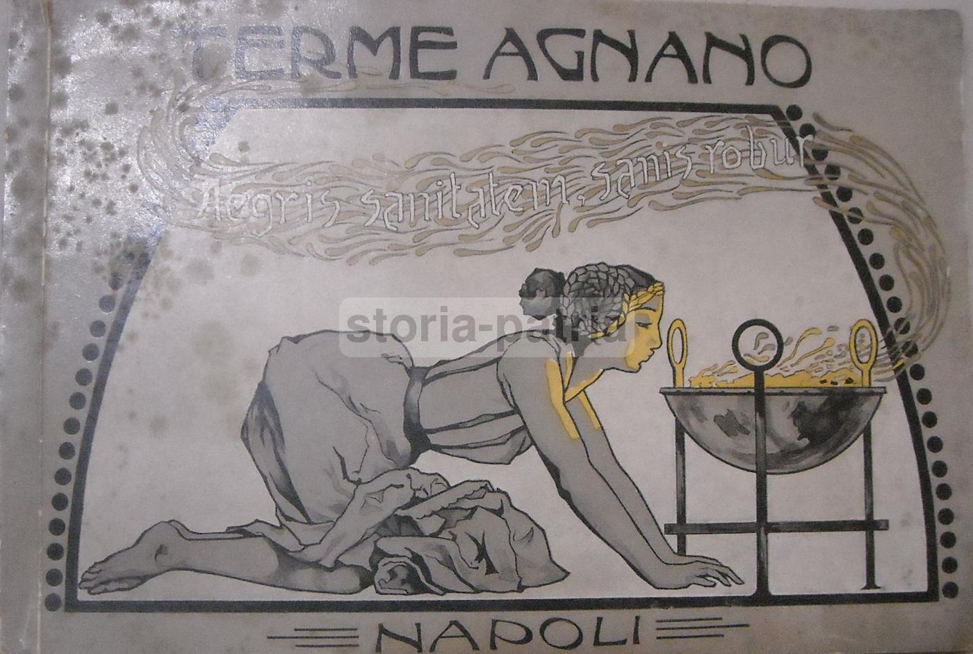 Terme Di Agnano, Napoli: Album Fotografico Liberty Del Primo '900