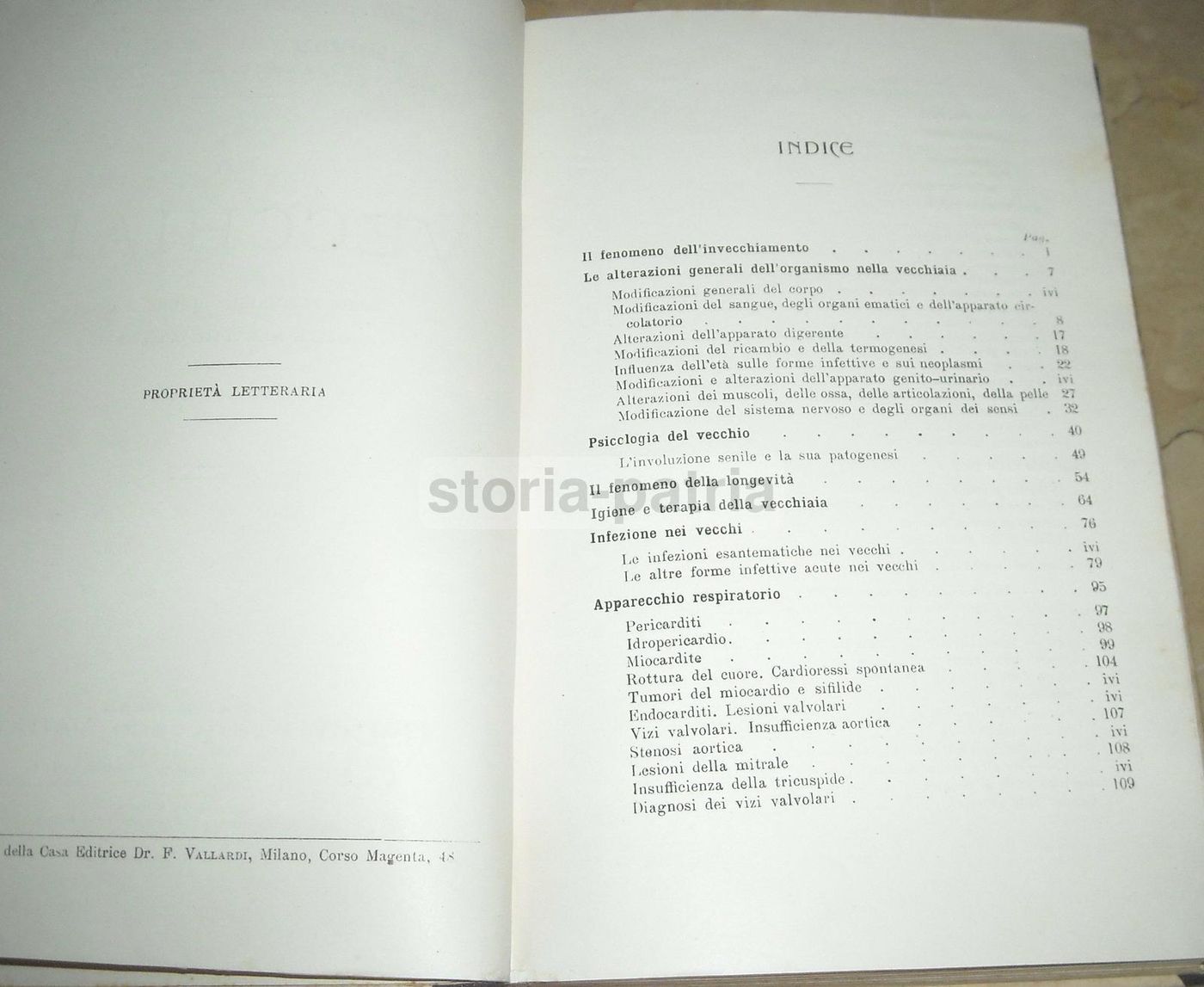 La Vecchiaia Di Bertarelli E Ghelfi, 1911. Medicina E Geriatria, Vallardi
