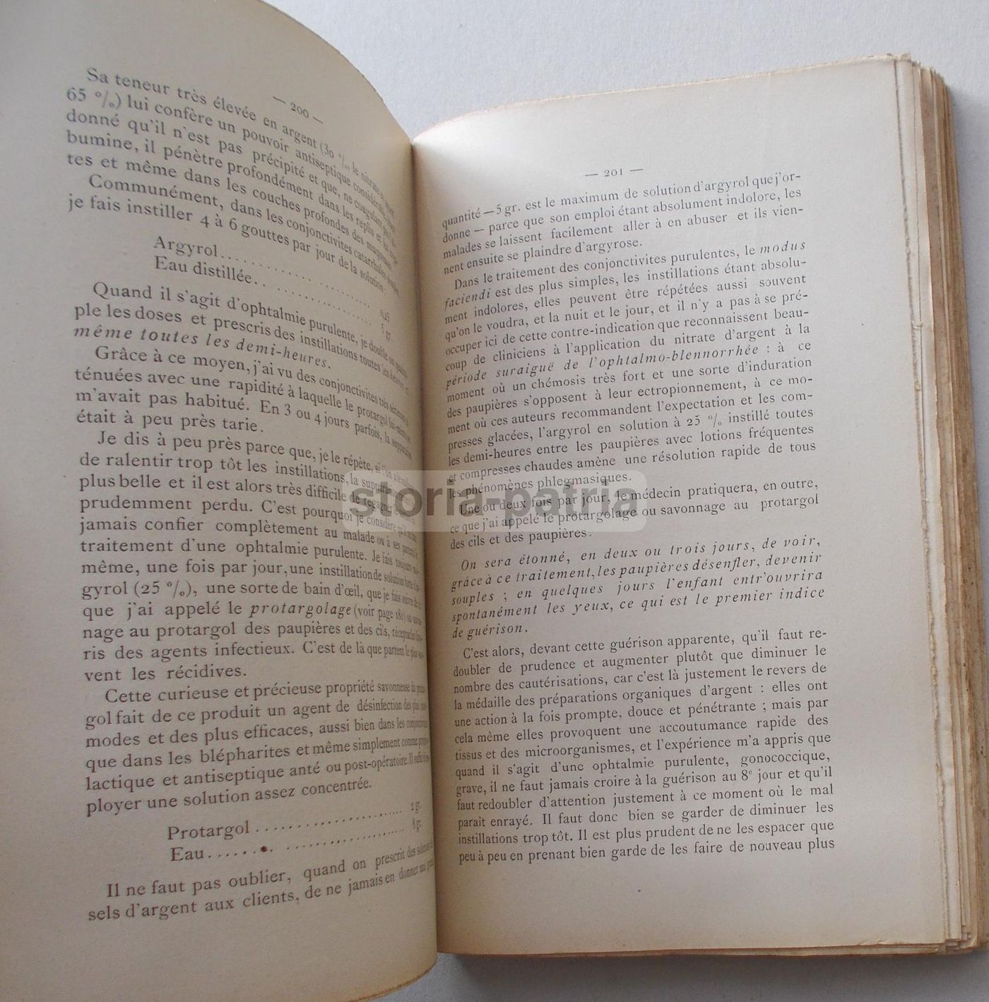 Darier: Leçons De Thérapeutique Oculaire (1909)   Trattato Di Oftalmologia