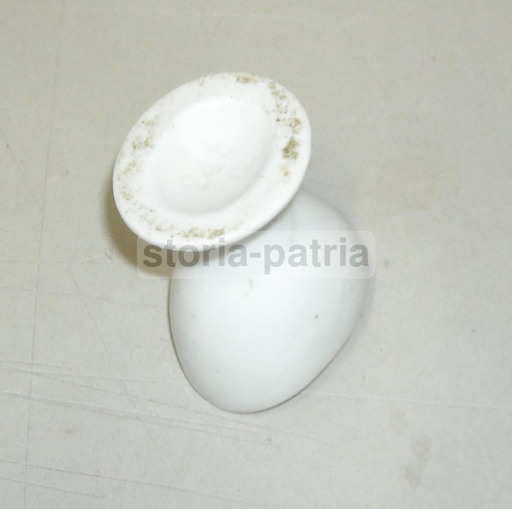 Lavaggio Oculare Antico In Porcellana Bianca, Primi '900