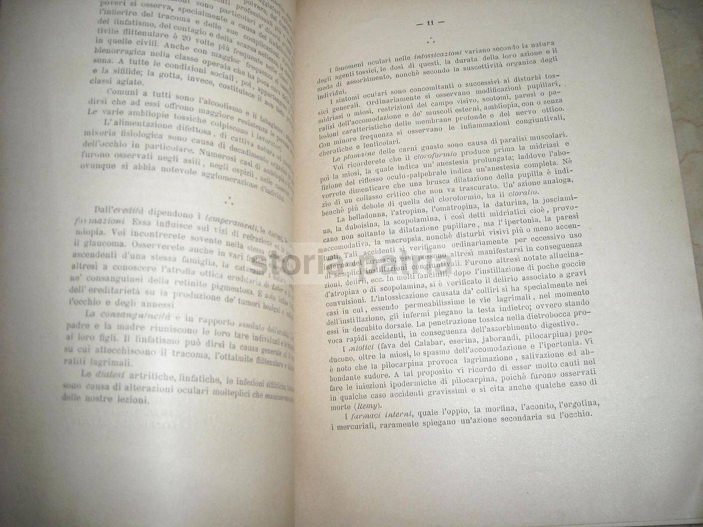 Oftalmologia E Medicina Generale, Costantino Ceraso, Napoli, 1902