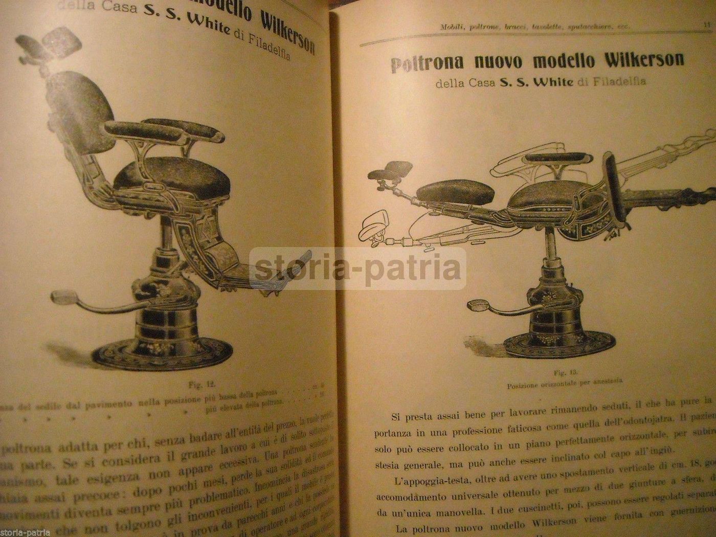 Catalogo Forniture Dentali Anni '20, Attrezzature Odontoiatriche