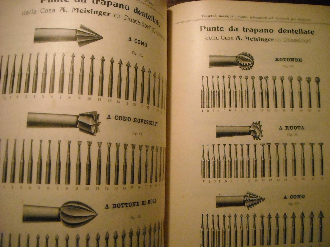 Catalogo Forniture Dentali Anni '20, Attrezzature Odontoiatriche