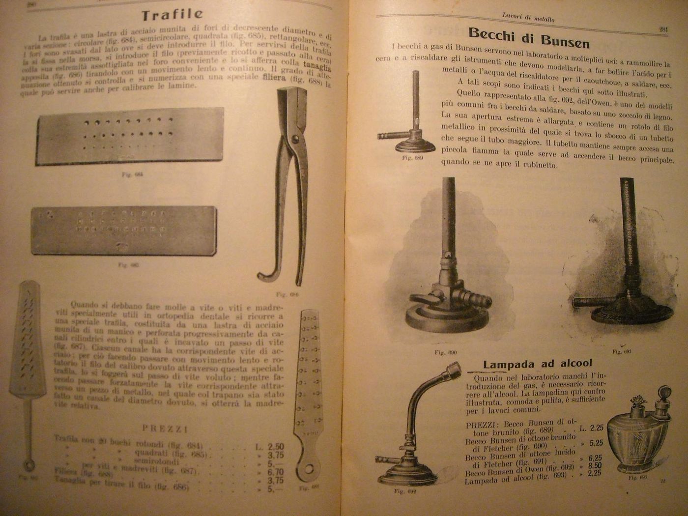 Catalogo Forniture Dentali Anni '20, Attrezzature Odontoiatriche