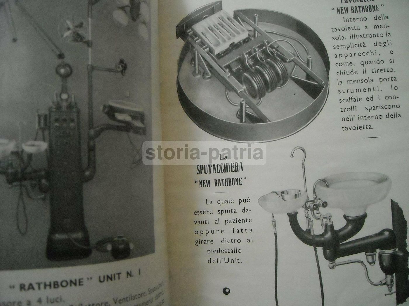 Catalogo Attrezzature Dentistiche Dental Manufacturing Co. Anni '30