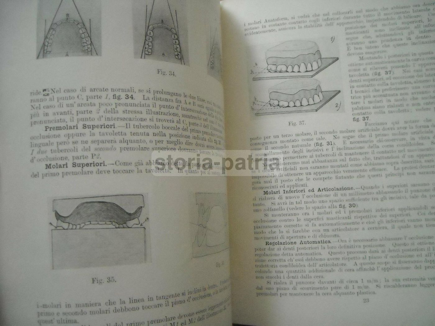 Manuale Denti Artificiali Anatoform E Articolatore Gysi, Anni '30