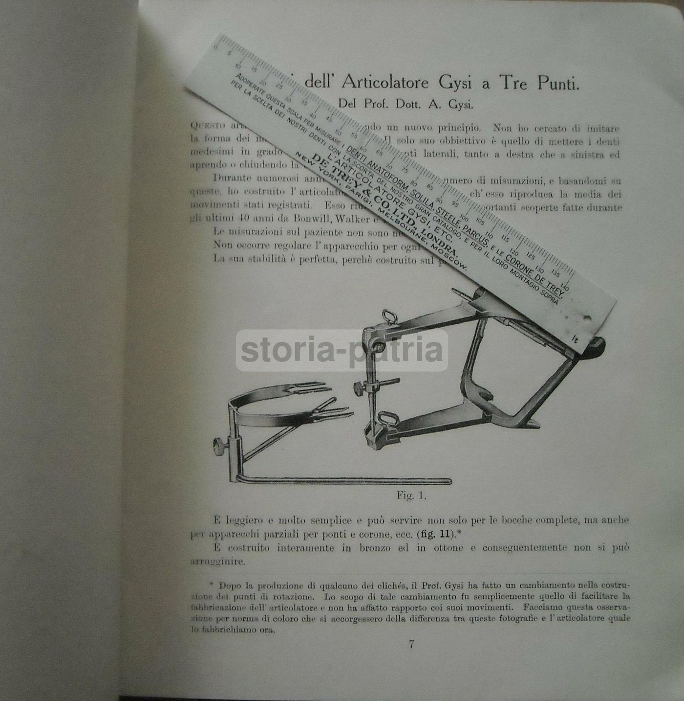 Manuale Denti Artificiali Anatoform E Articolatore Gysi, Anni '30