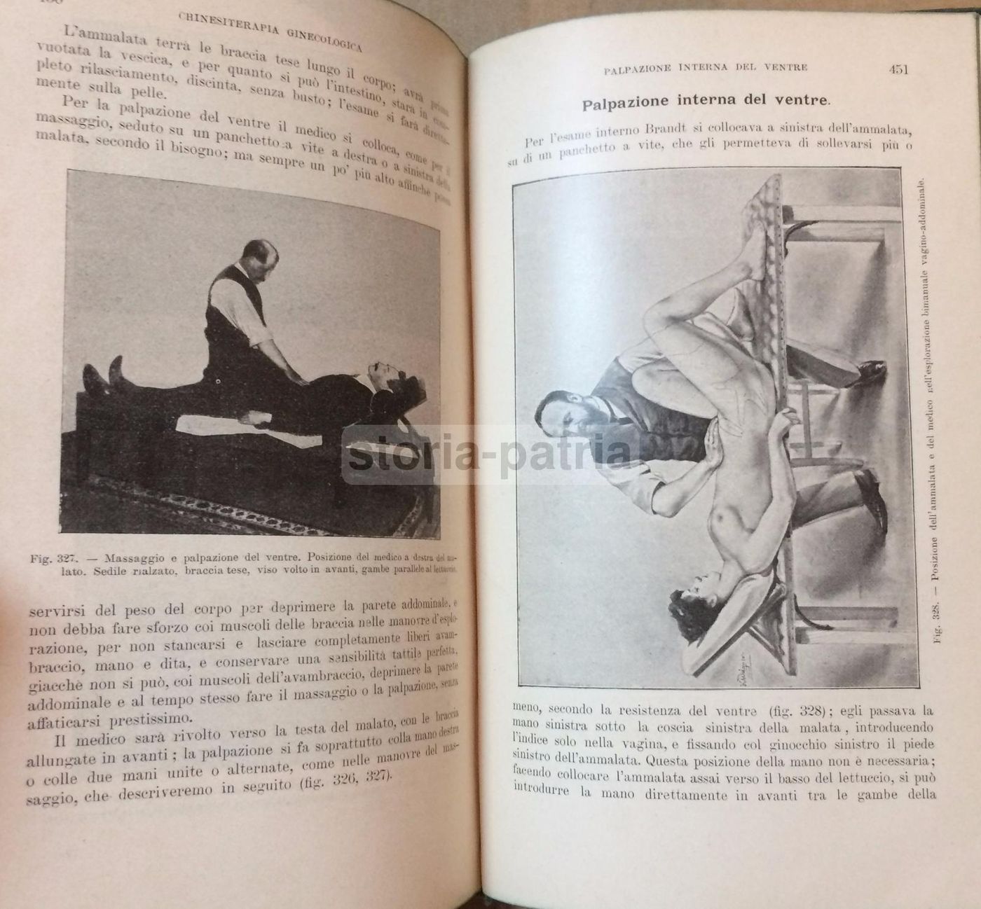 Fisioterapia, Chinesiterapia, Massaggio. Vallardi, 1912. Illustrato