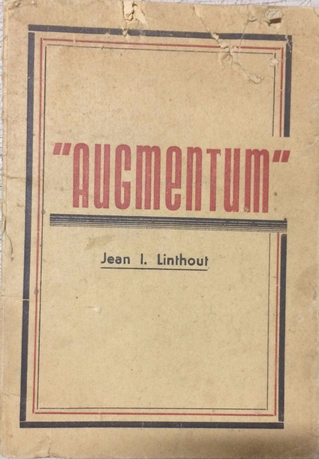 Augmentum Di Linthout (1946): Manuale Per L'Aumento Della Statura E Ortopedia