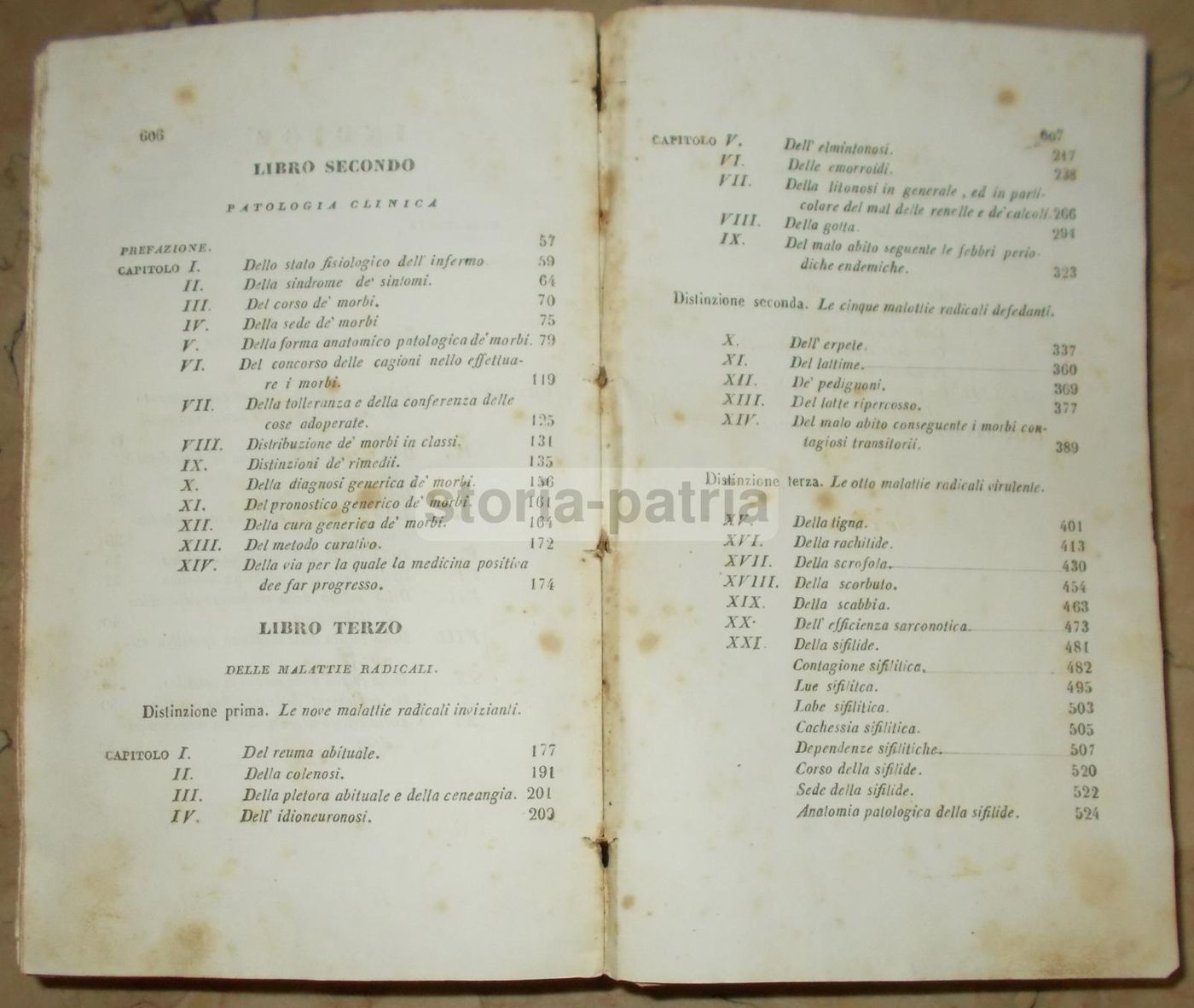 Nosologia Positiva Di Vincenzo Lanza, 1841 Napoli, Prima Edizione