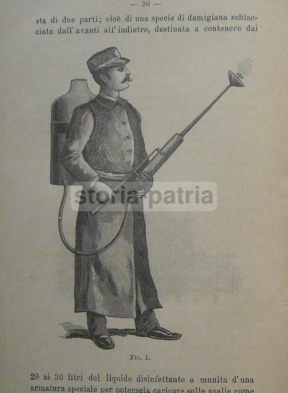 Contro Le Malattie Infettive: Oldoini 1895, Disinfezione E Profilassi