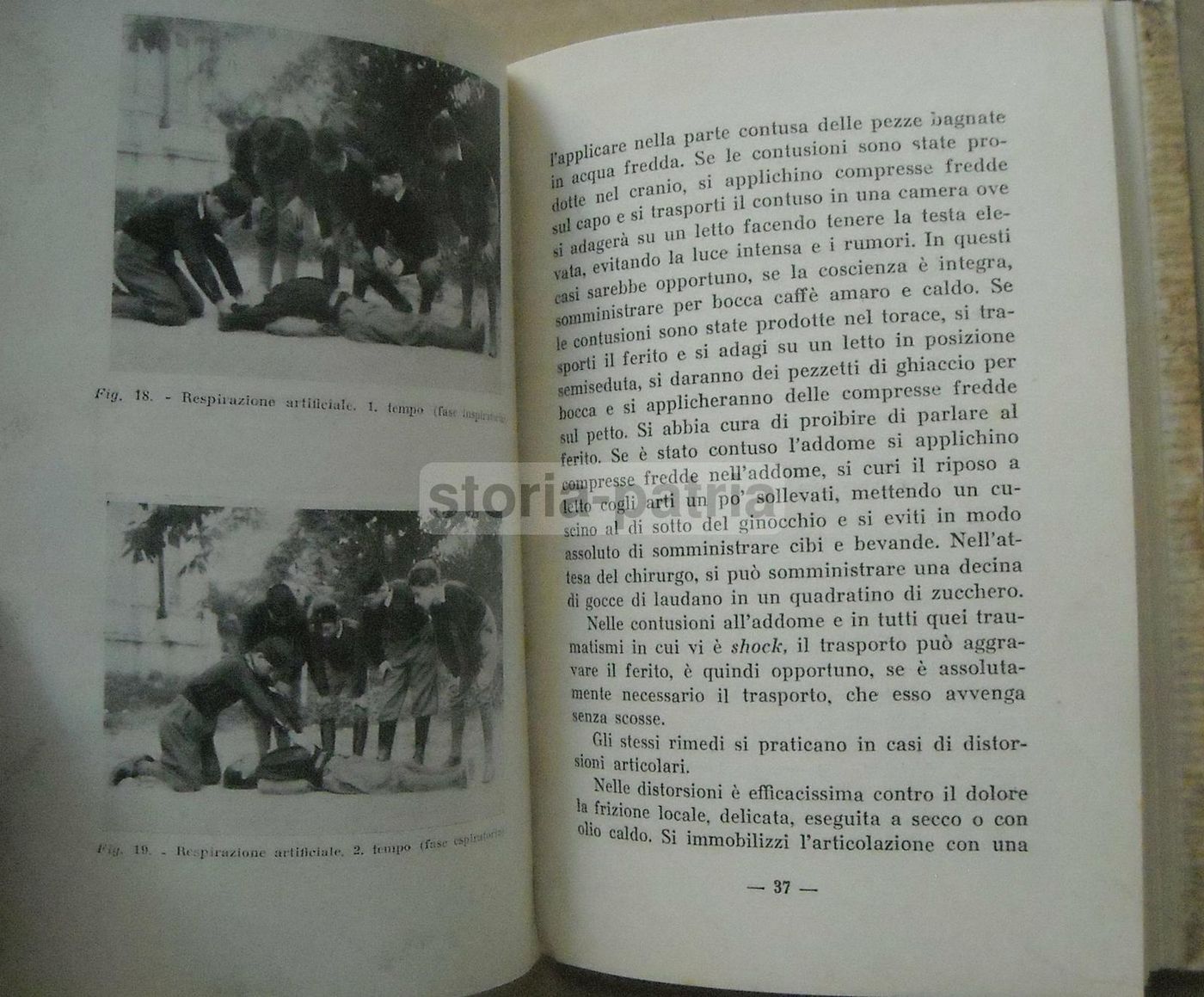 Il Soccorso d'Urgenza: Manuale Medico Dell'Opera Nazionale Balilla (1929) Con Grafica Futurista Di Gobbo