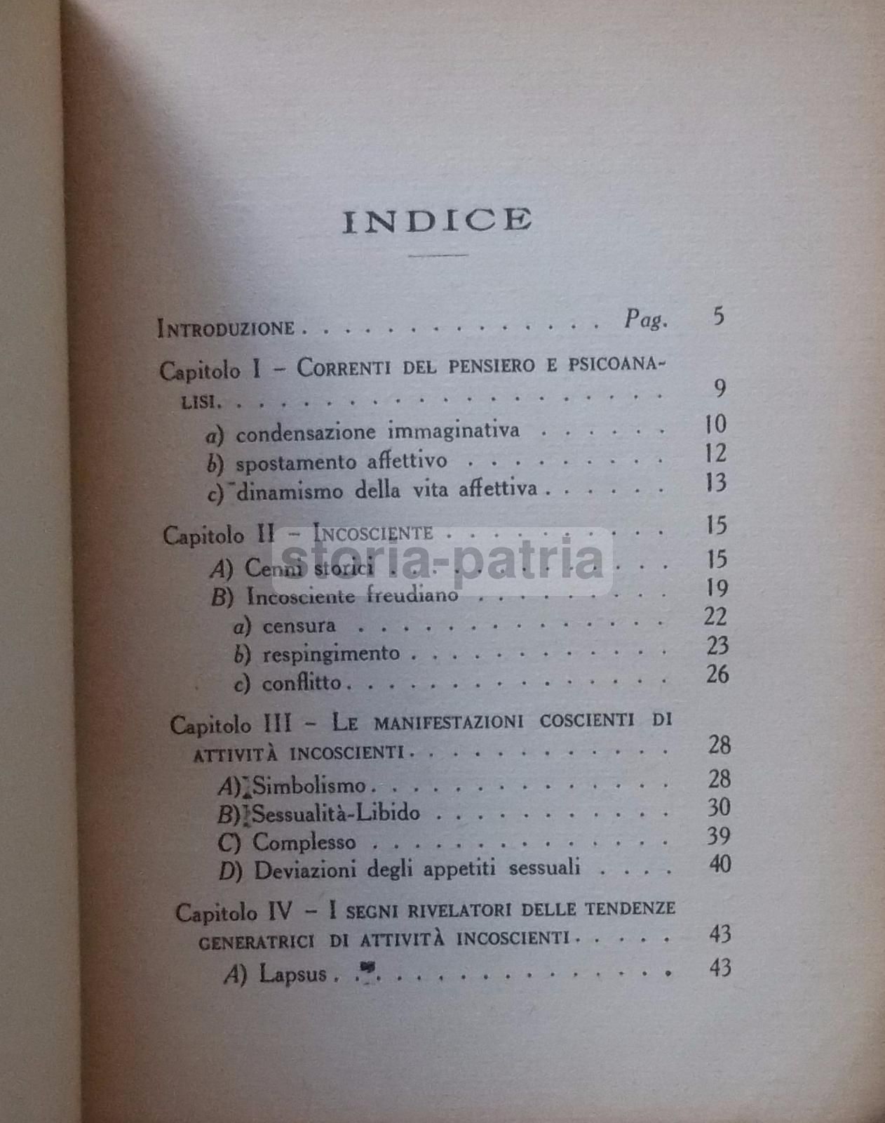 La Psicanalisi Di Giovanni Fabrizi 1928 Prima Edizione Cremonese