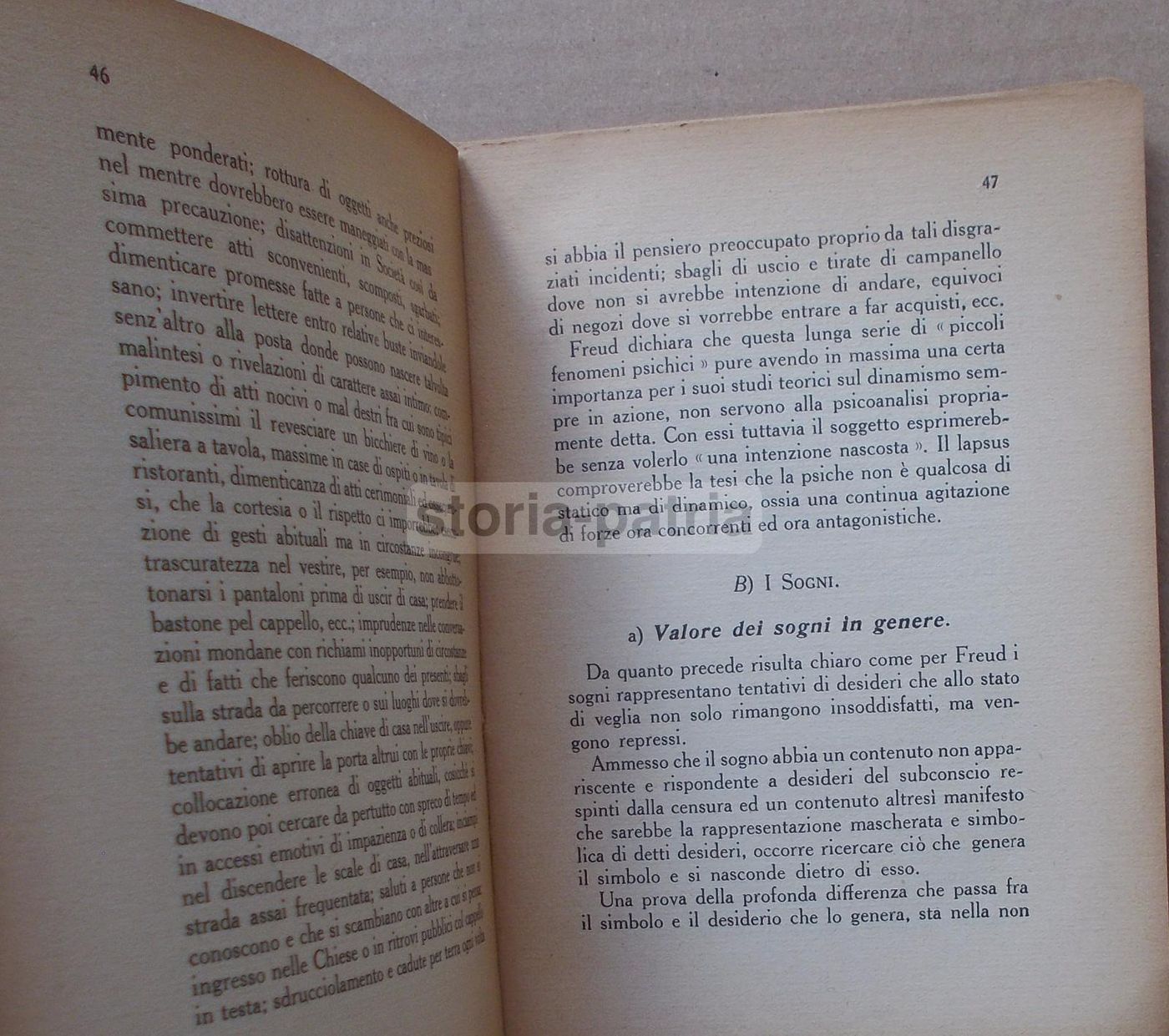 La Psicanalisi Di Giovanni Fabrizi 1928 Prima Edizione Cremonese