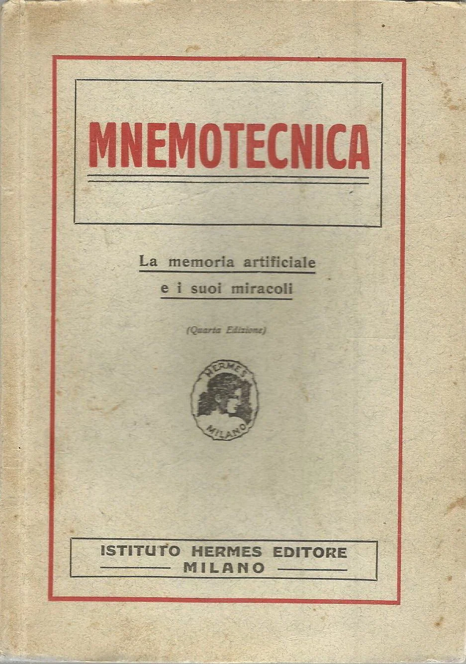 Mnemonics: Artificial Memory, Istituto Hermes Milan, 1942