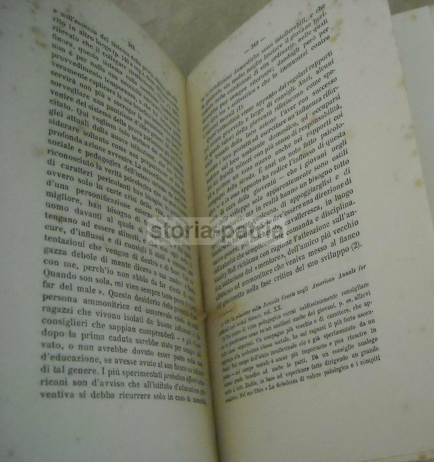 Colpa Ed Espiazione. F.W. Forster, 1912. Delinquenza Giovanile, STEN