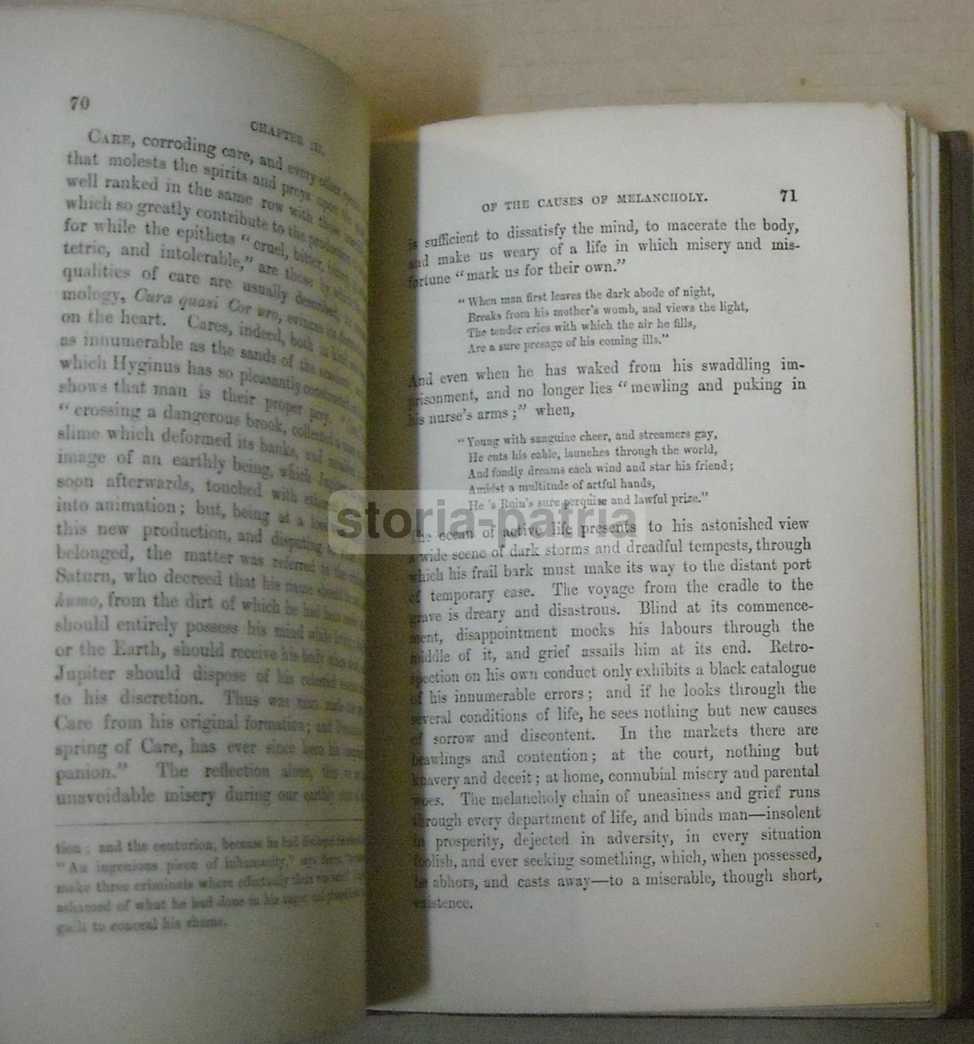 Anatomy Of Melancholy Burton 1867   Edizione Antica Di Psichiatria