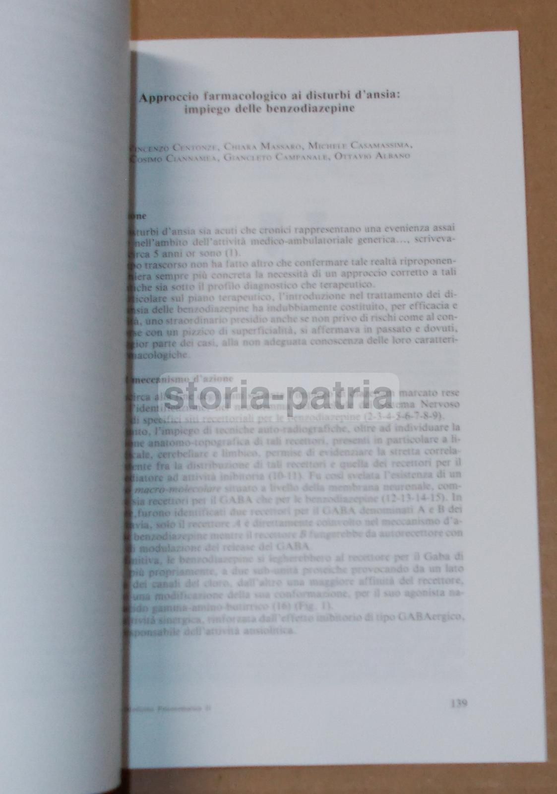 Medicina Psicosomatica: Disturbi d'Ansia E Anoressia. O. Albano, V. Centonze, 1991