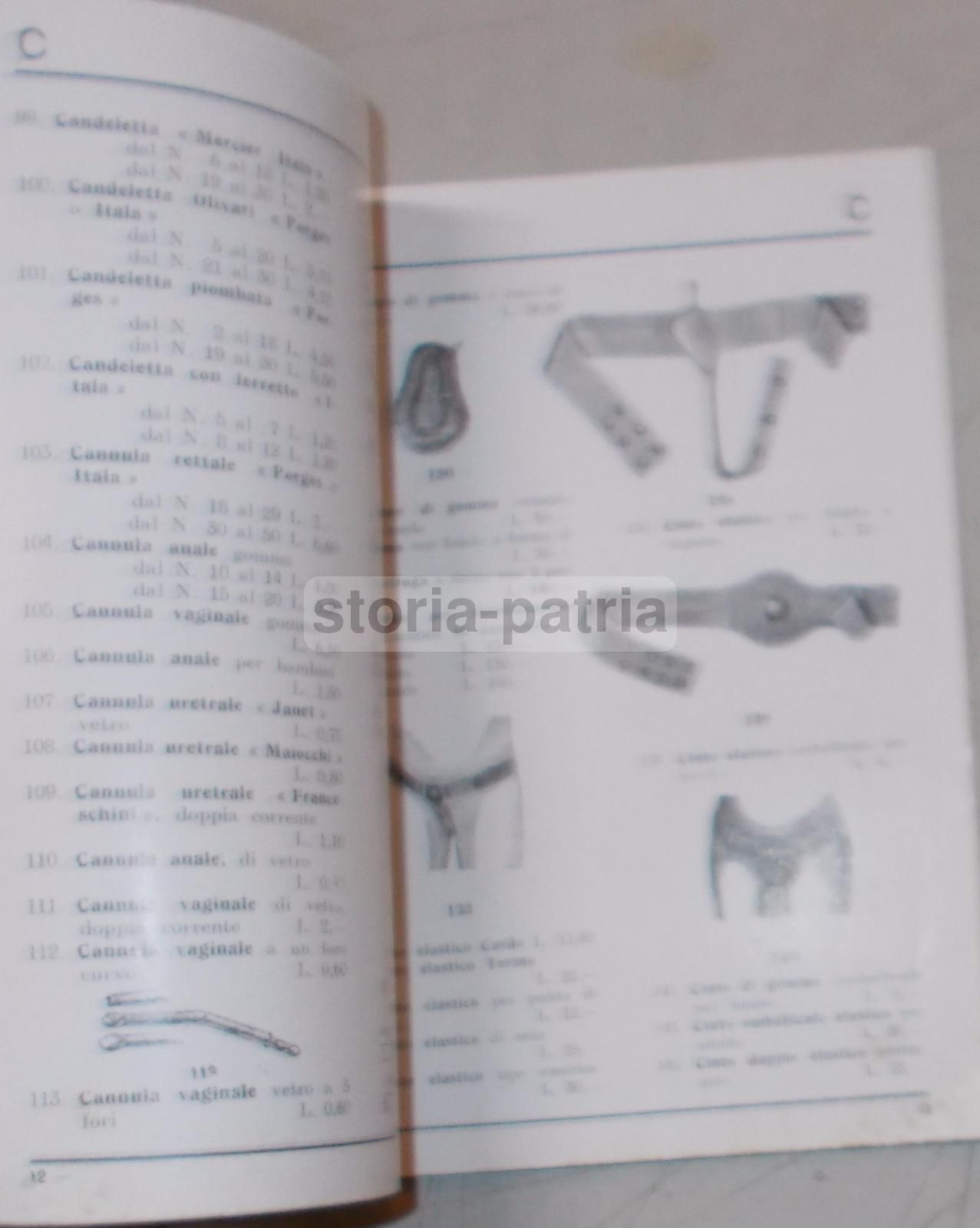 Catalogo Tizioni Roma: Attrezzature Mediche E Chirurgiche, Anni '30