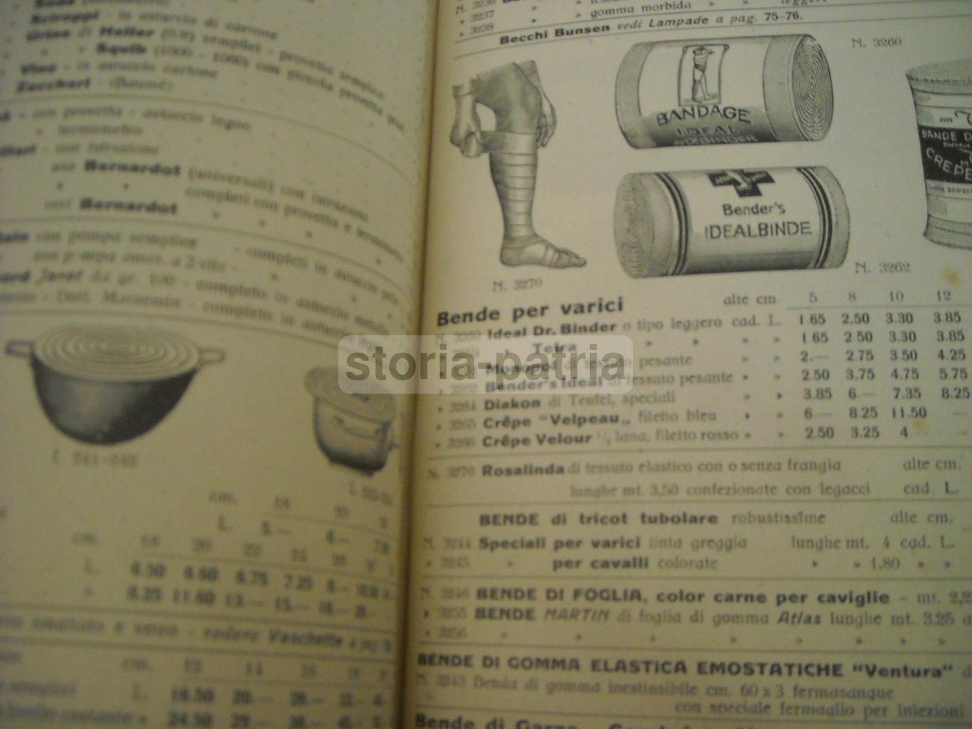 Catalogo Carlassare 1935 Attrezzature Mediche E Sanitarie Milano
