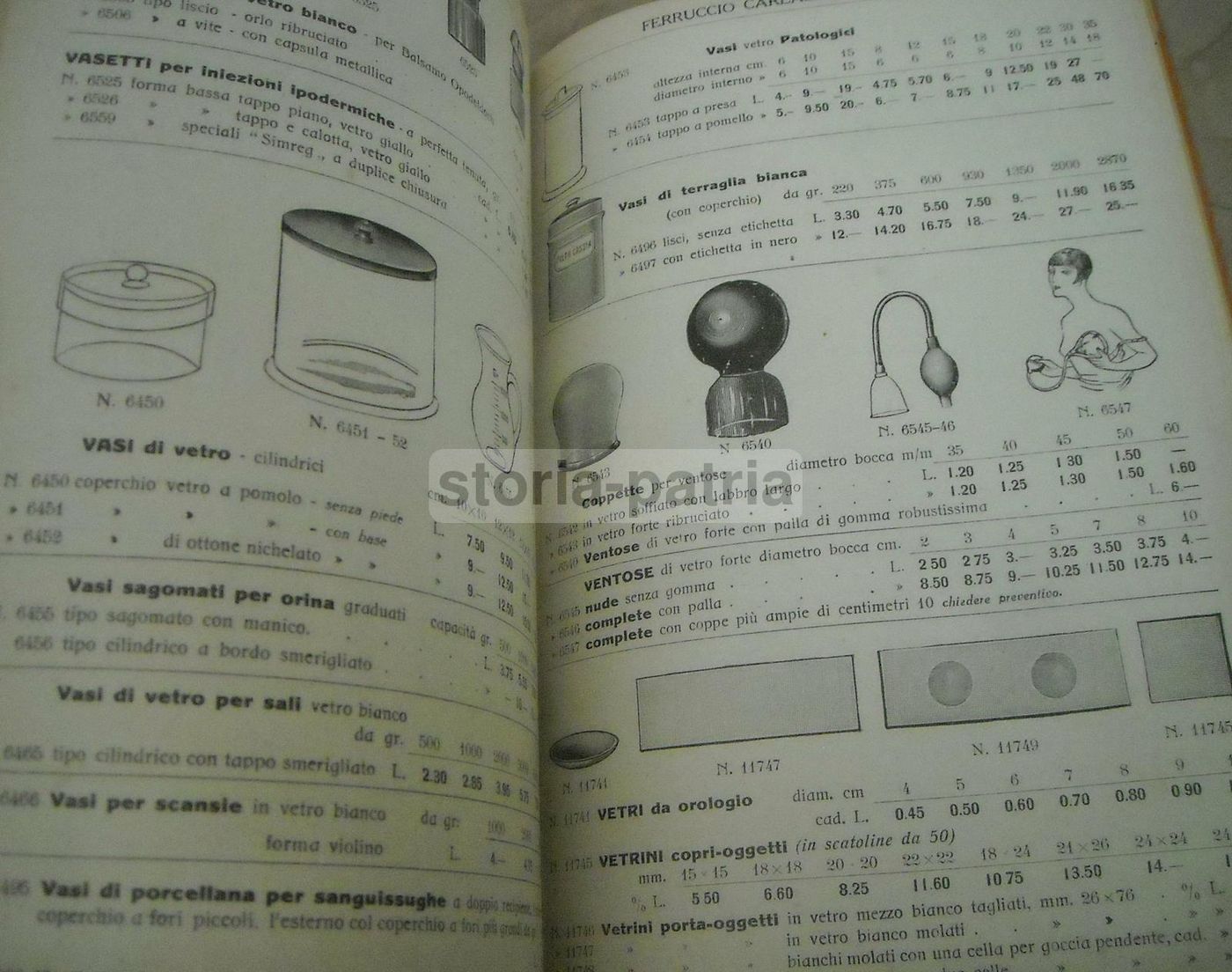 Catalogo Carlassare 1935 Attrezzature Mediche E Sanitarie Milano