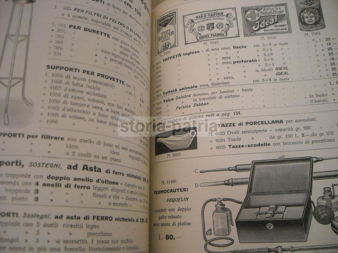 Catalogo Carlassare 1935 Attrezzature Mediche E Sanitarie Milano