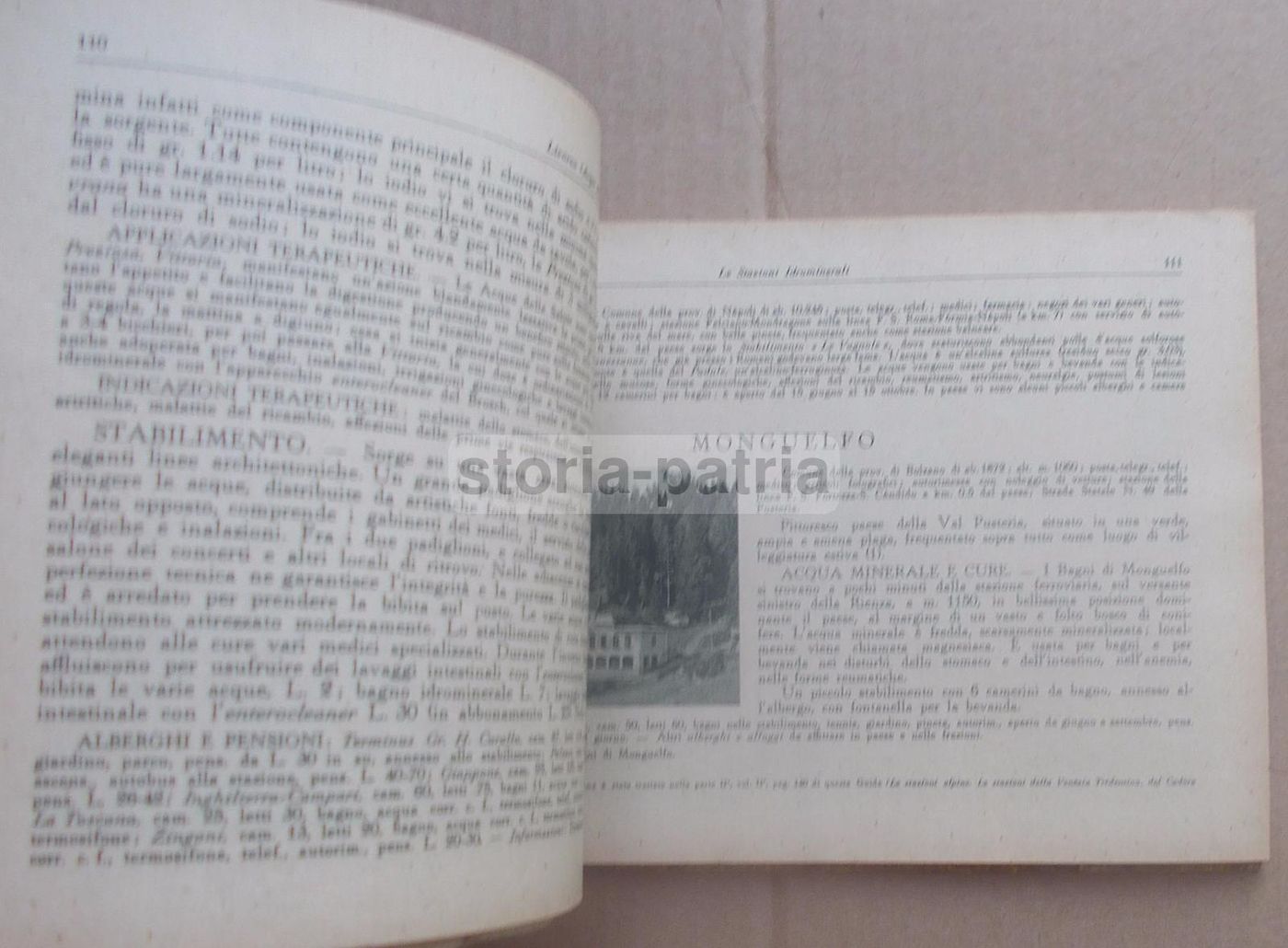 Guida Alle Stazioni Termali d'Italia, 1936
