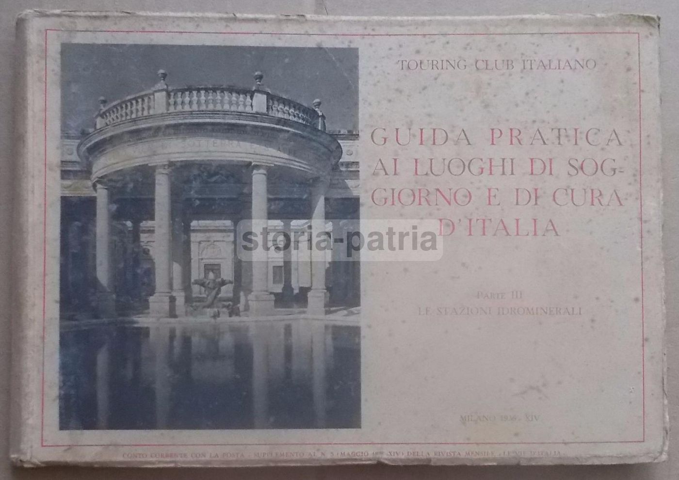 Guida Alle Stazioni Termali d'Italia, 1936