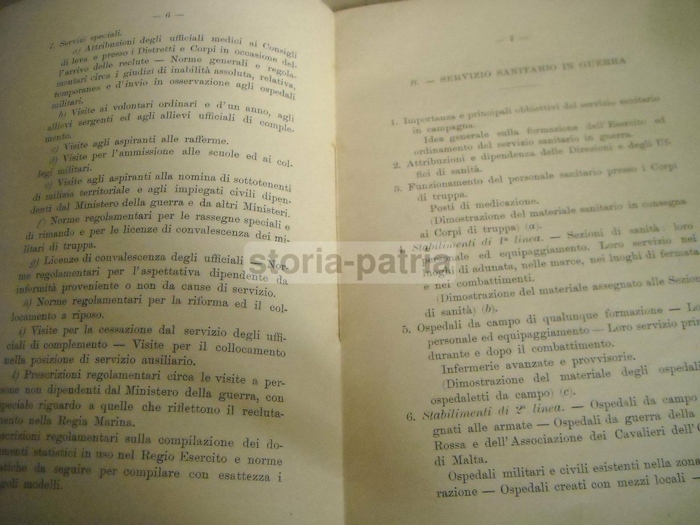 Scuola Di Sanità Militare Firenze: Programmi d'Insegnamento, 1901