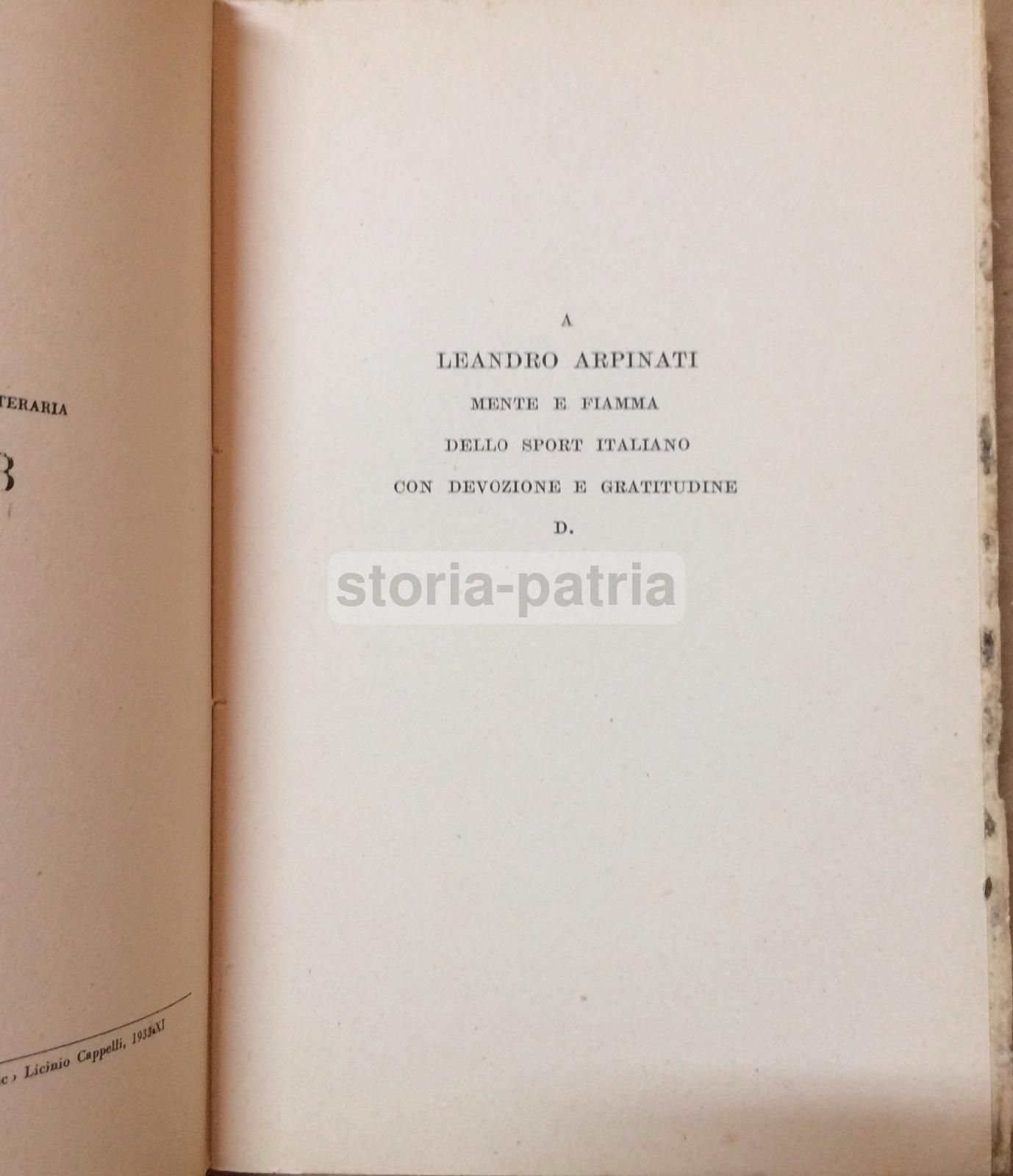 Elementi Di Medicina Sportiva, G. Pini, 1933