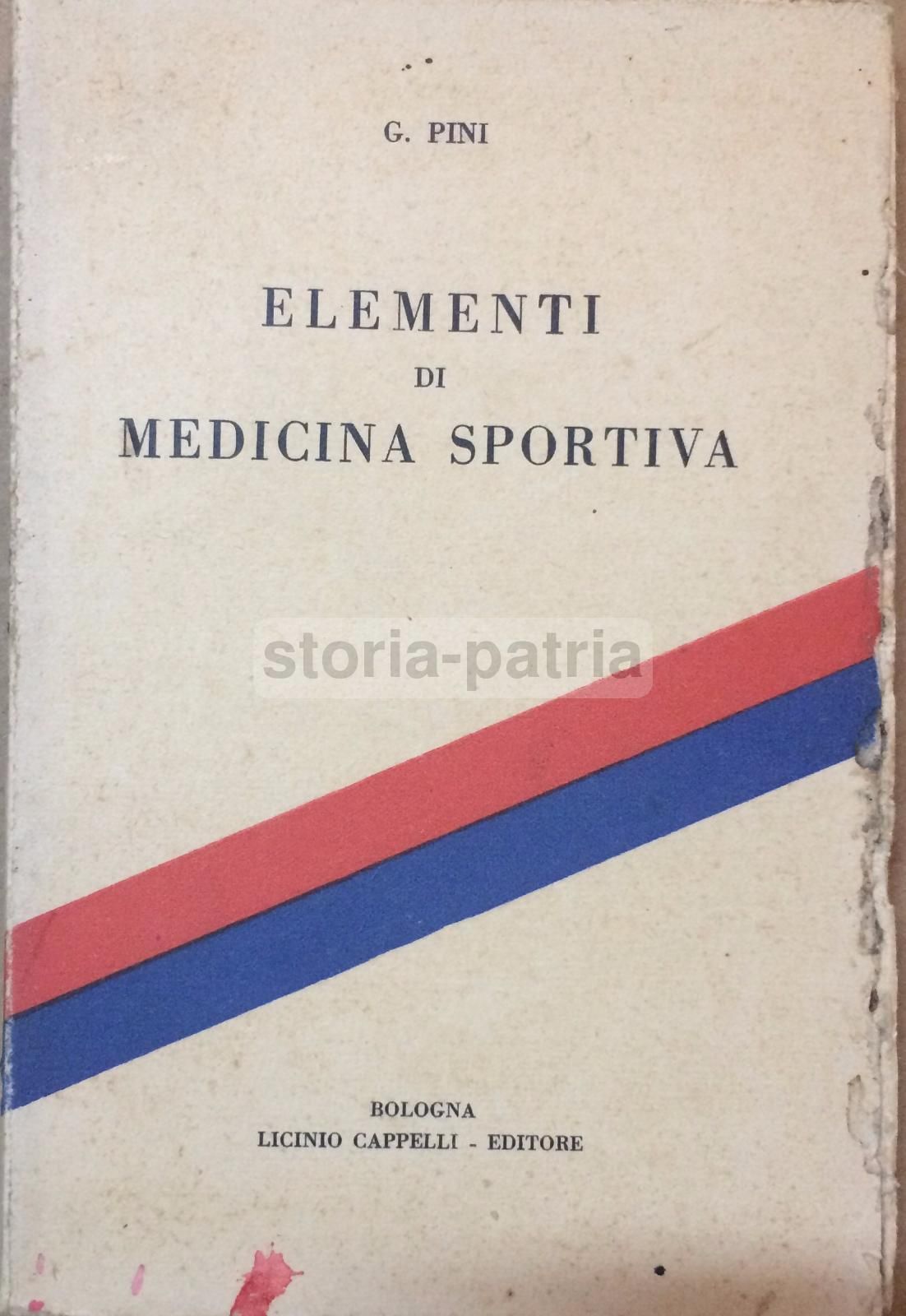 Elementi Di Medicina Sportiva, G. Pini, 1933