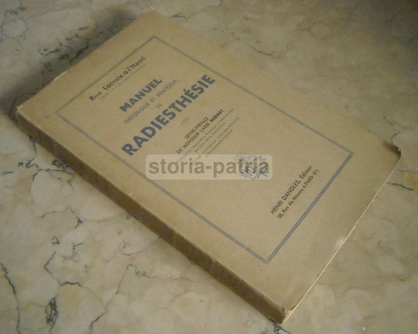 Manuel De Radiesthésie Lacroix 1935   Manuale Di Radiestesia E Pendolo