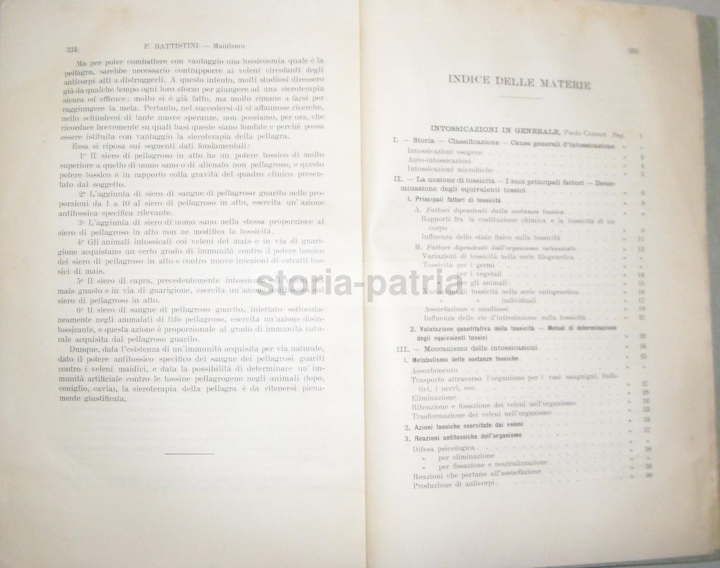 Intossicazioni, Ferdinando Battistini   UTET 1908 (Tossicologia)