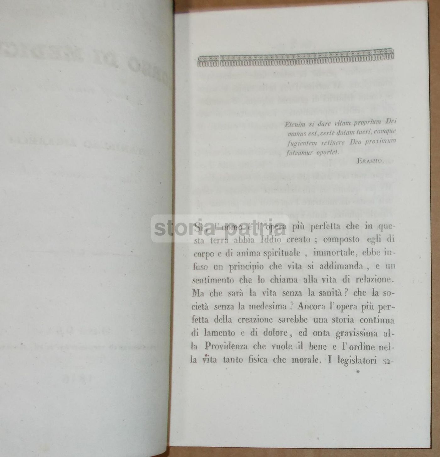 Prolusione Al Corso Di Medicina Di Stanislao Zigarelli (1846), Università Di Napoli