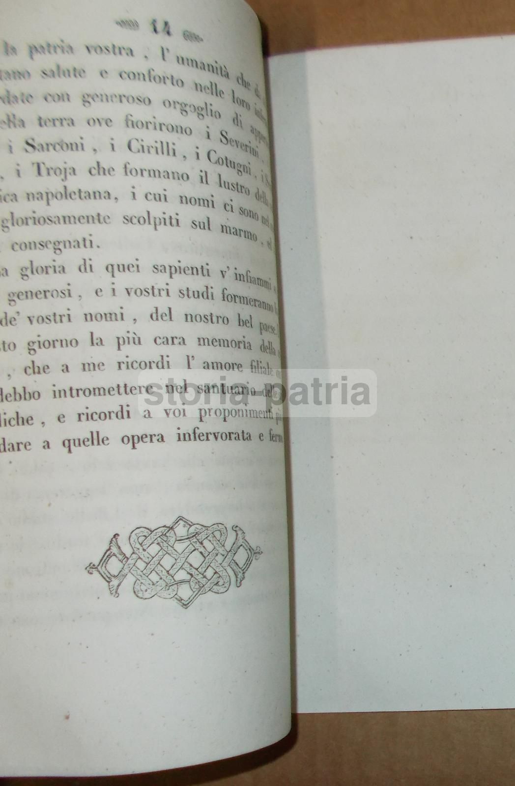 Prolusione Al Corso Di Medicina Di Stanislao Zigarelli (1846), Università Di Napoli
