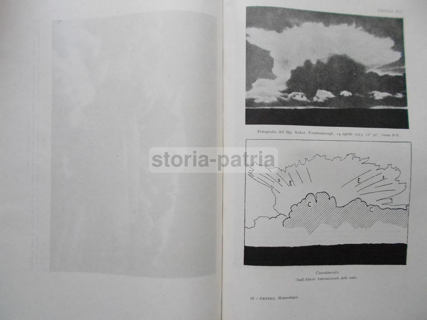 Meteorologia Di Rodolfo Gentile, Hoepli 1947